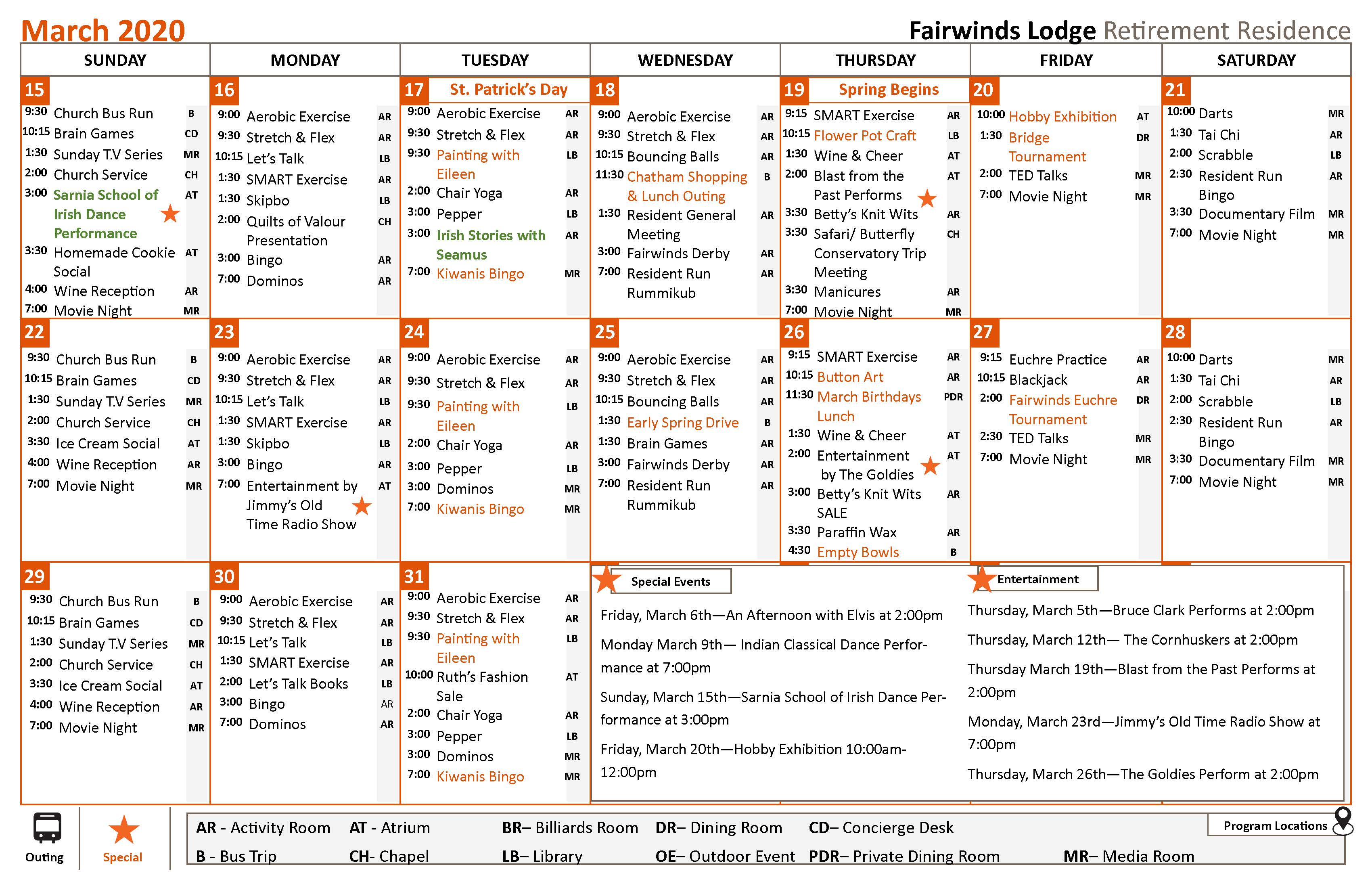 Sienna Living Retirement Homes Sarnia Senior & Elder Care Fairwinds Lodge Retirement Residence